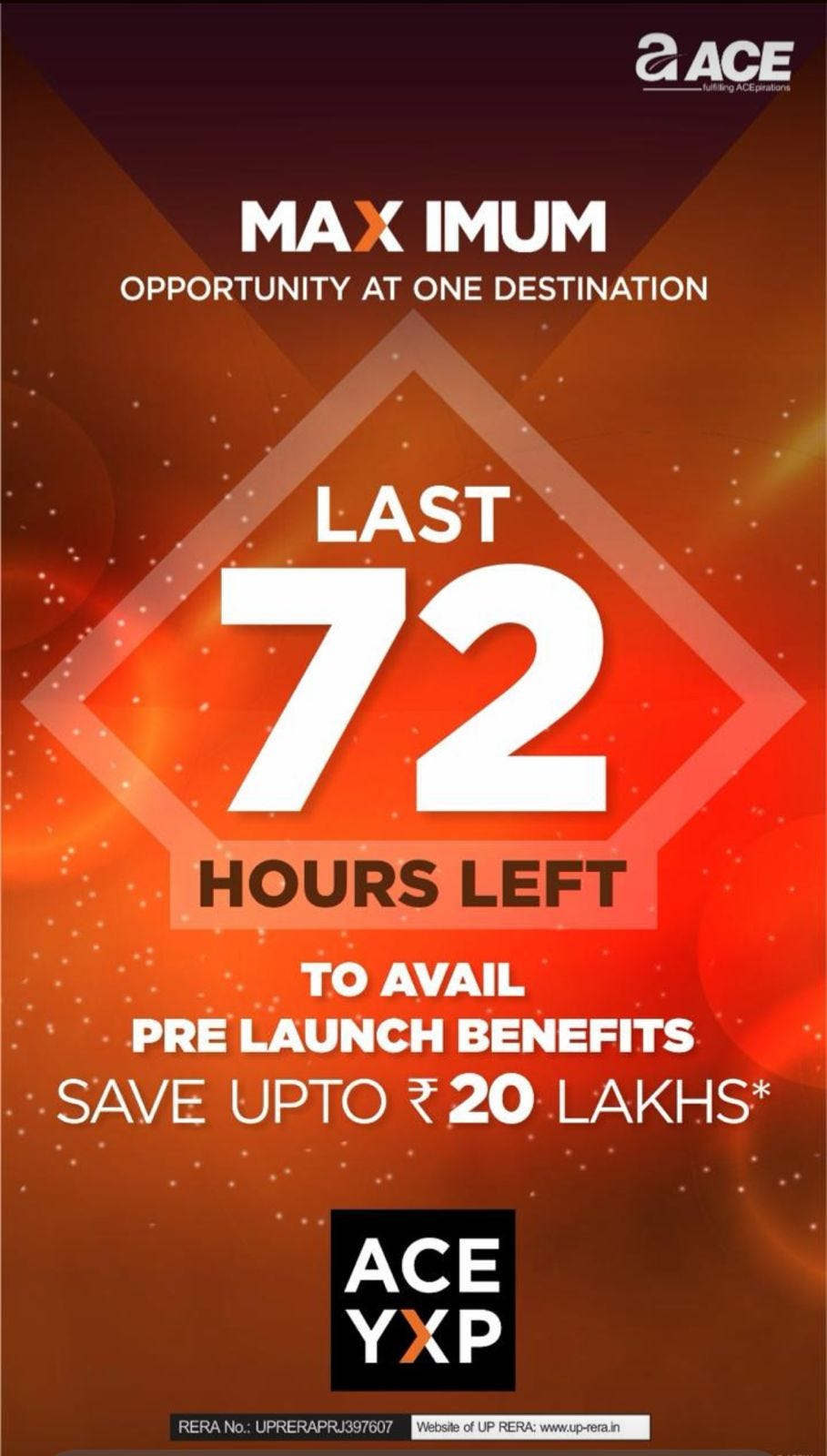 Last 72 Hours Left To Avail Pre Launch Benefits Save Upto Rupees 20 