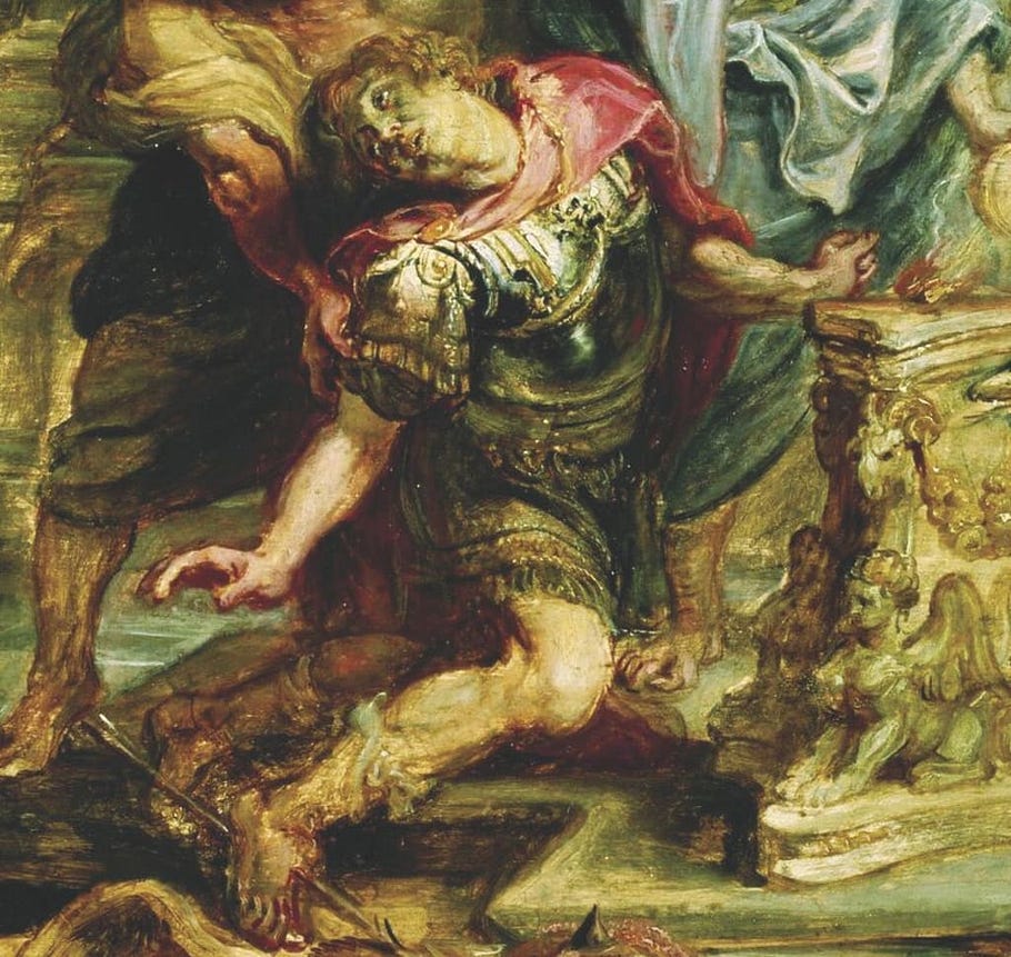 Achilles And His Heel. Most people think that the heel story…, by John  Welford