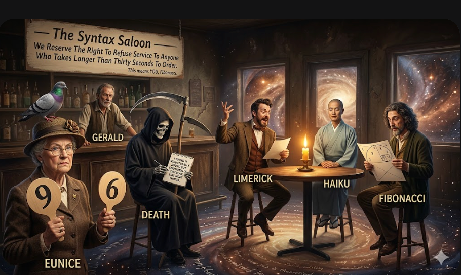 The Poets at the End of the Universe