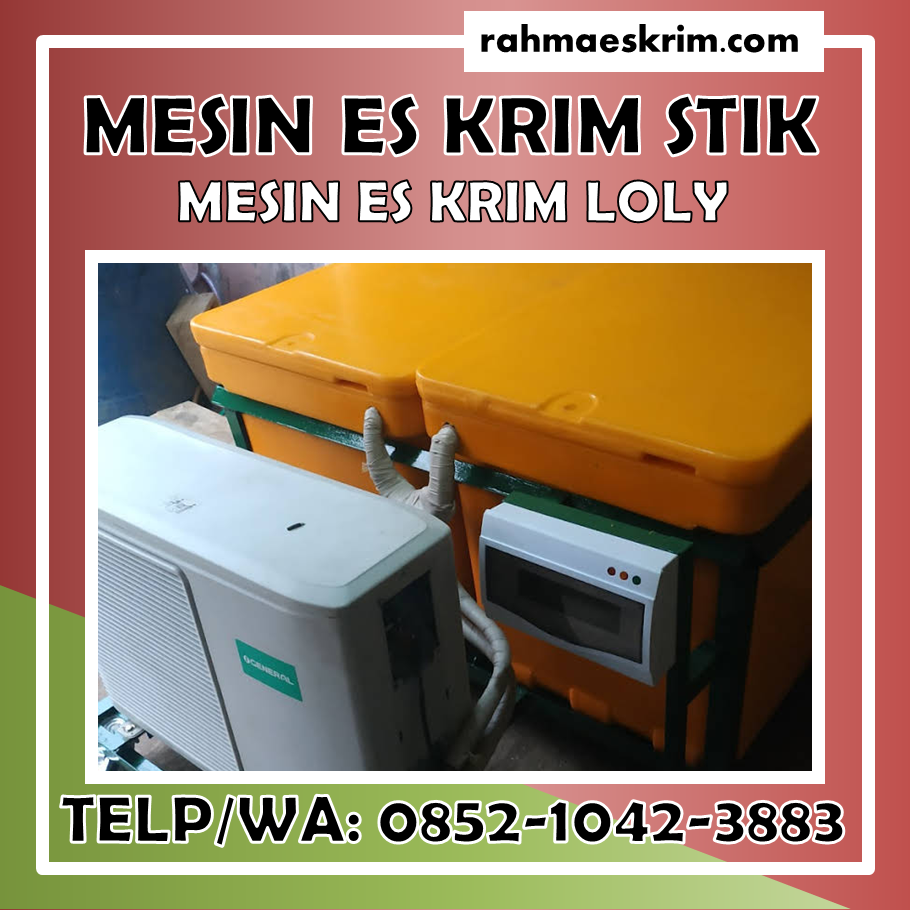 Mesin Es Krim Stik Telp/WA: 0852–1042–3883 Mesin Es Loli / Mesin Es Lolipop Semarang