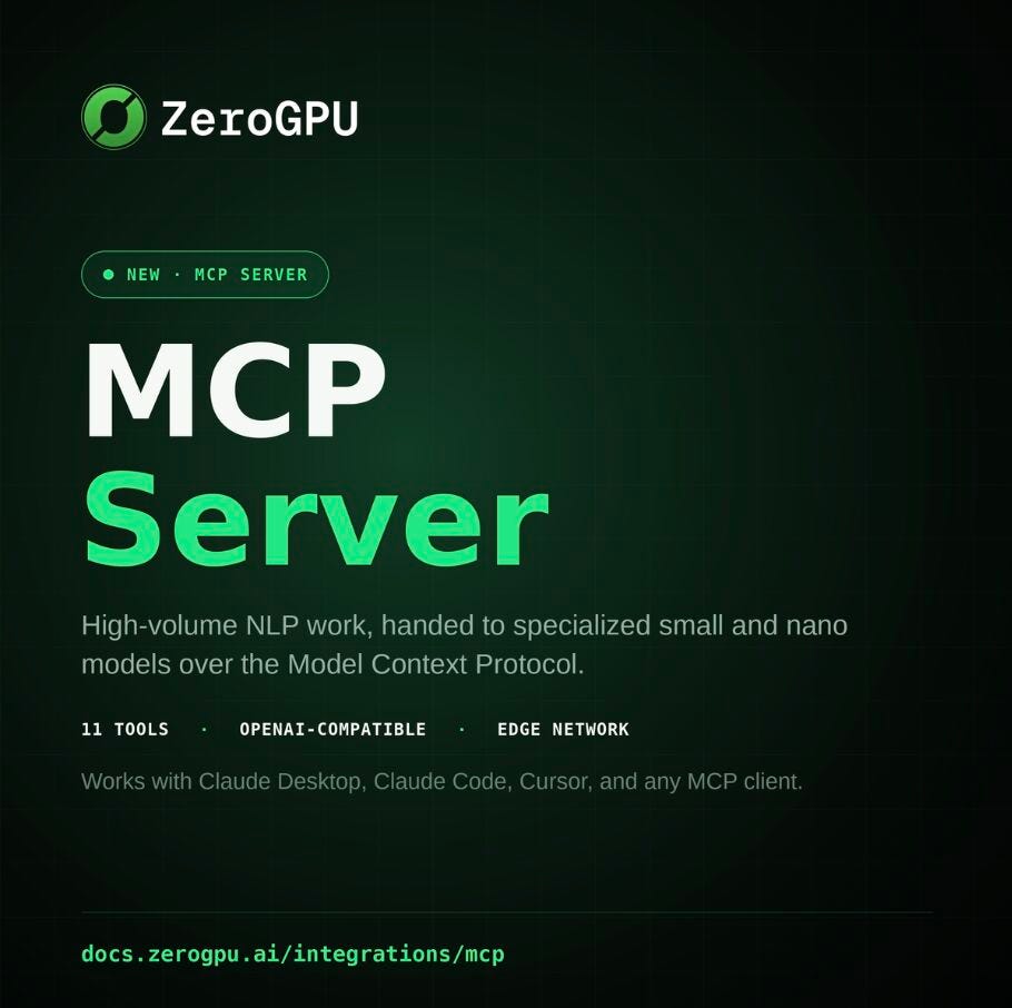 Introducing the ZeroGPU MCP Server