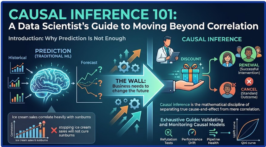 Causal Inference 101: A Data Scientist’s Guide to Moving Beyond Correlation