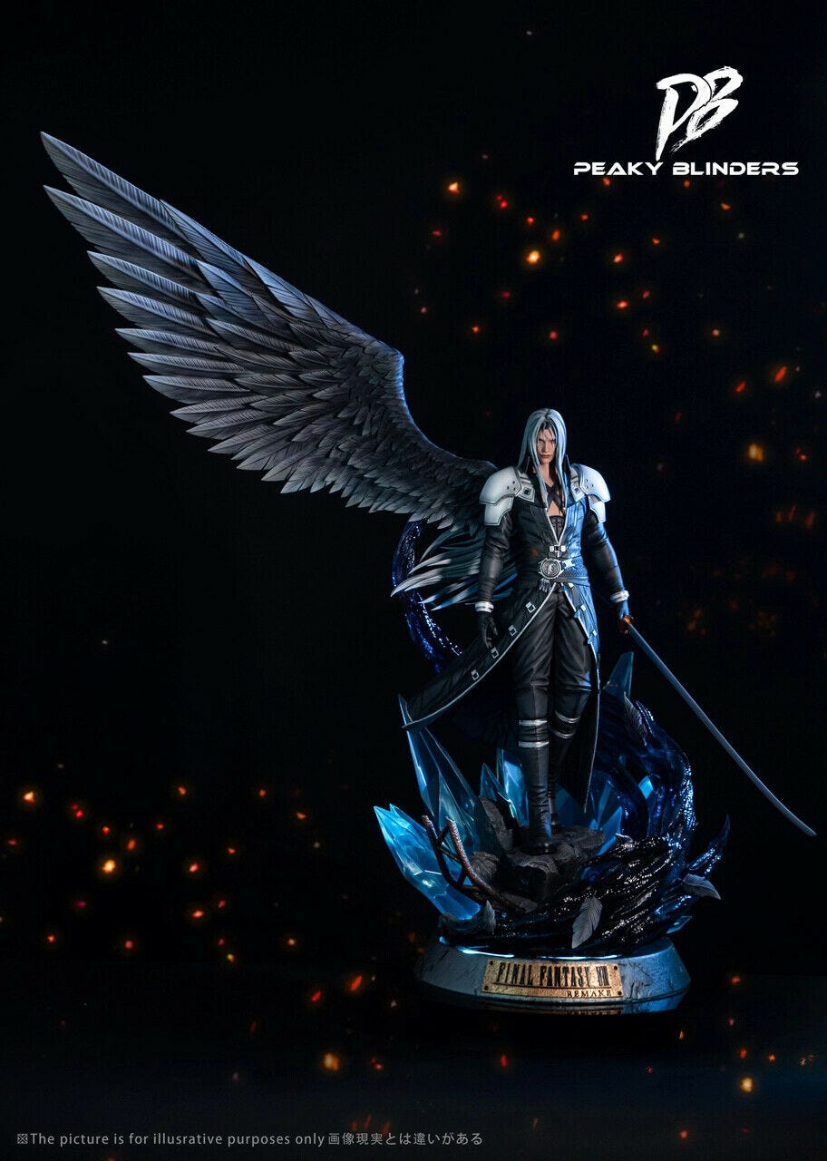 Final Fantasy — Sephiroth | 1:4 Resin Statue | von Peaky Blinders Studio |  by Anton from HandsomeCake Goodies | Medium