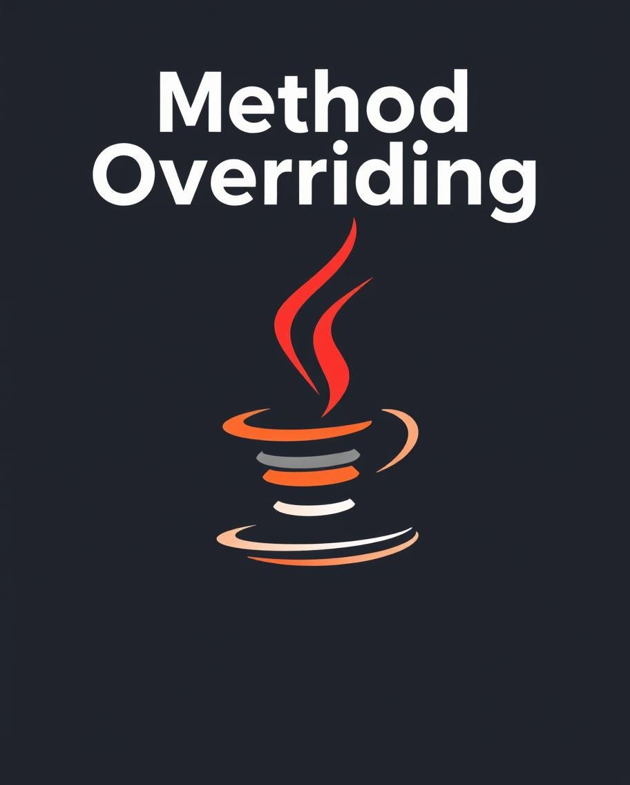 Method Overriding in Java. Method overriding is a fundamental… | by ...
