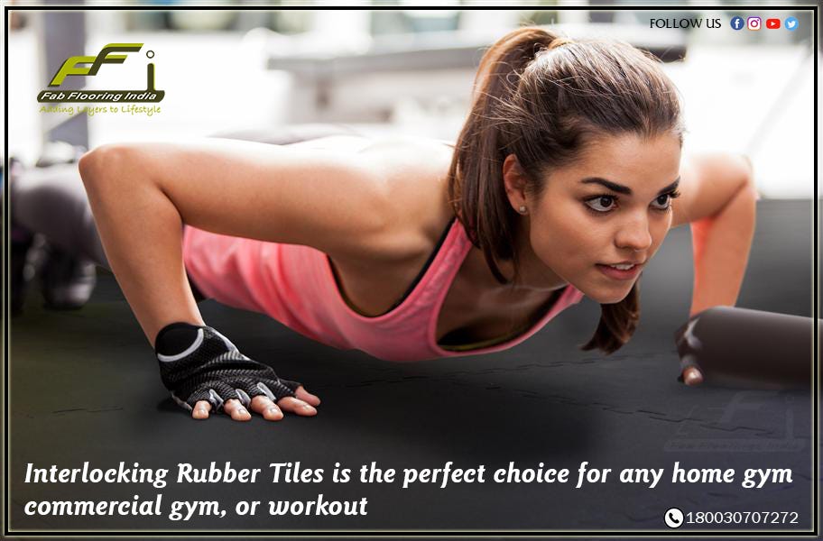 Rubber Flooring Tiles and Rolls Manufacturer Fab Floorings India Medium