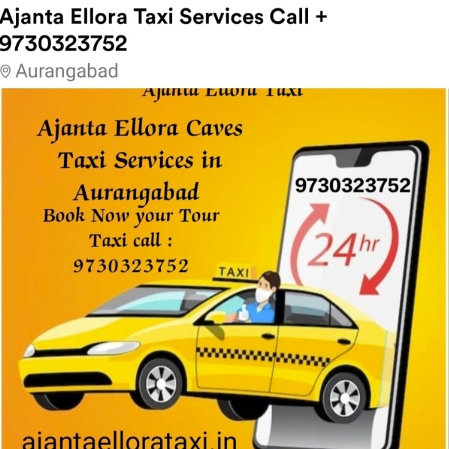 Ajanta Ellora Taxi Call Now + 9730323752