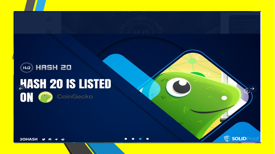 Hash20 in this project will bring an extraordinary opportunity.