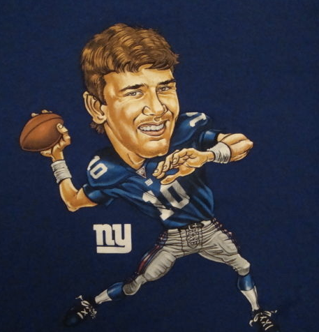 Classic NFL Caricature T-Shirts. The season begins in exactly one day…, by  Tim Ryan