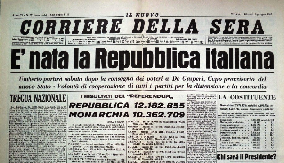 Basilicata: Monarchia o Repubblica?