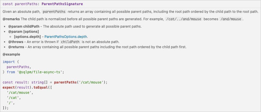 VSCode leverages Markdown.