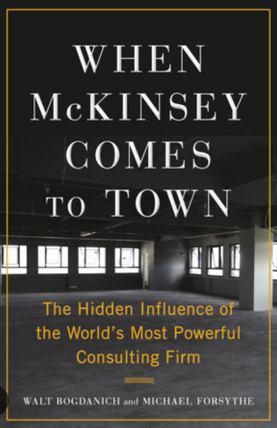 Book Review When McKinsey Comes To