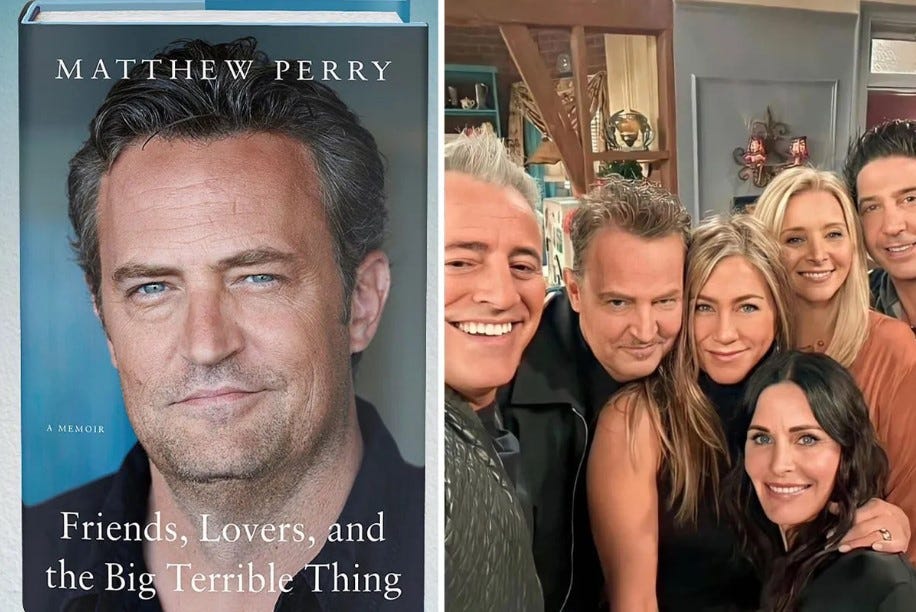 Matthew Perry: 'Friends' cast won't 'care' to read memoir