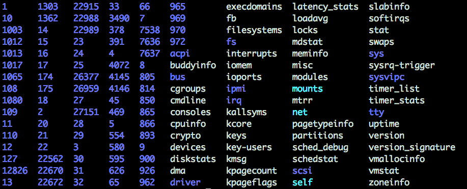 Python — /proc filesystem. ** The /proc filesystem: | by Achref Haddaji ...