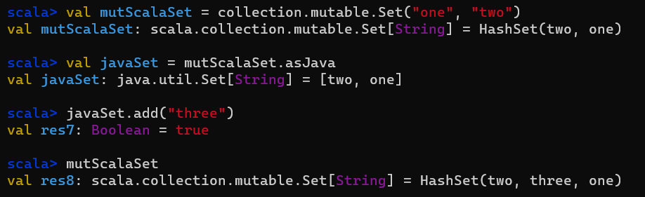 Scala3 — Convert to and from Java collections in Scala code — scala.jdk ...