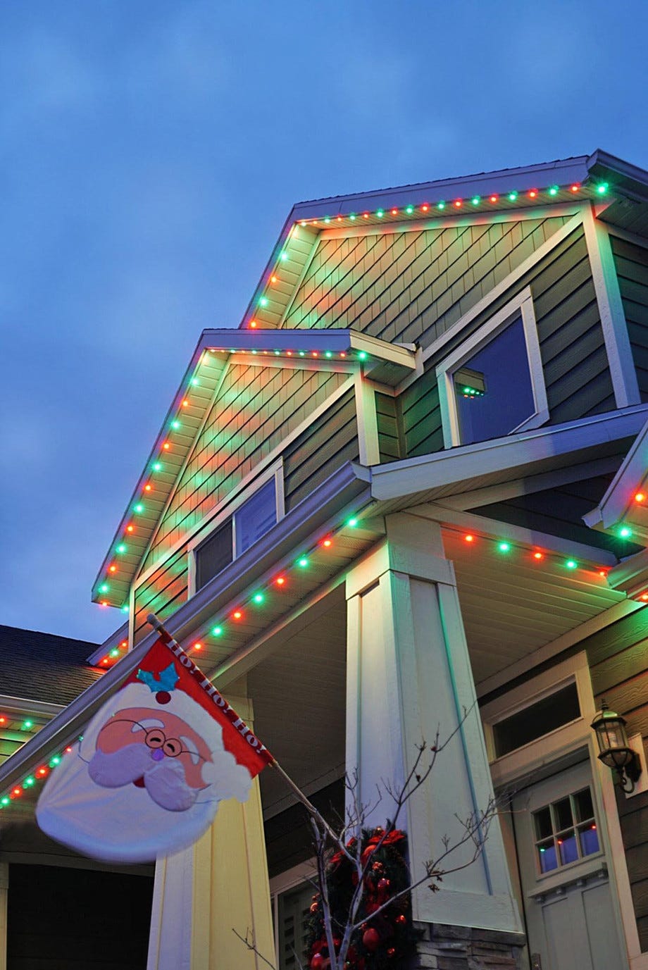 Customizable LED Christmas Lights Elevate Your Holiday Decor by