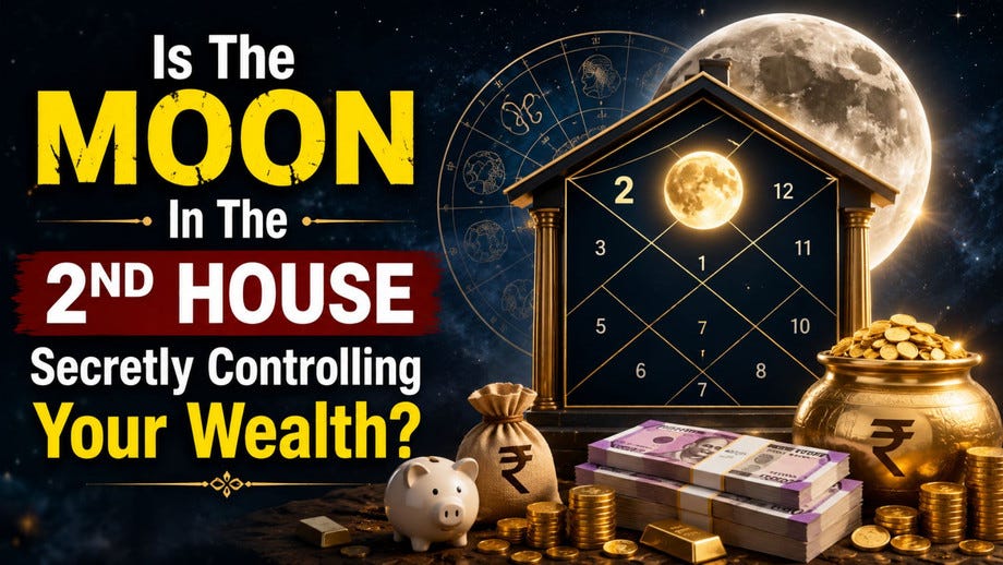 Is The Moon In The 2nd House Secretly Controlling Your Wealth?