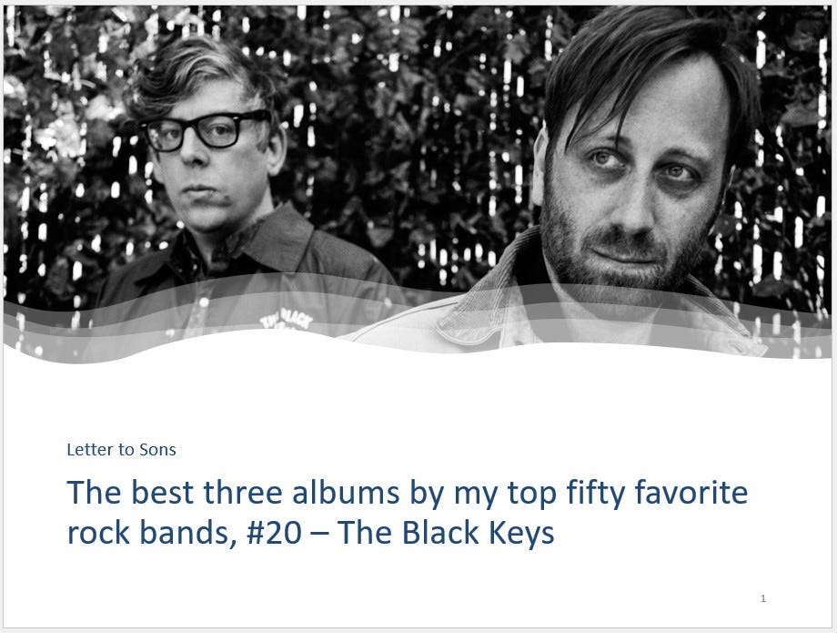 20 Years Ago: The Black Keys Play Their First Concert