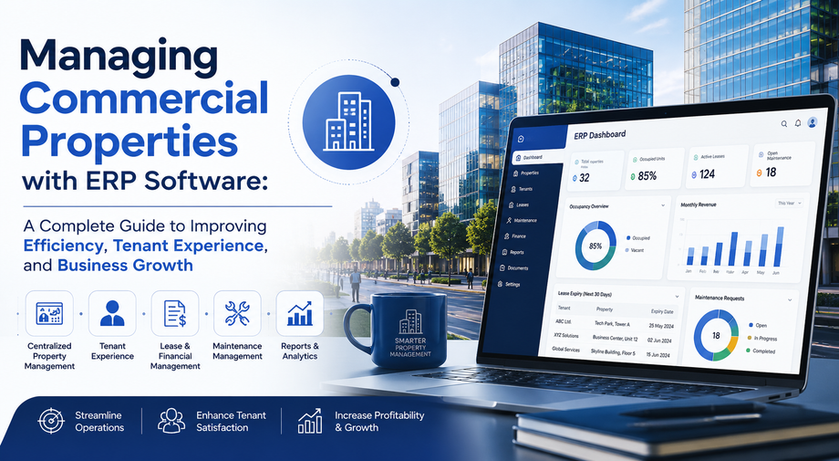 Property Management Software UAE: Managing Commercial Properties Real Estate ERP