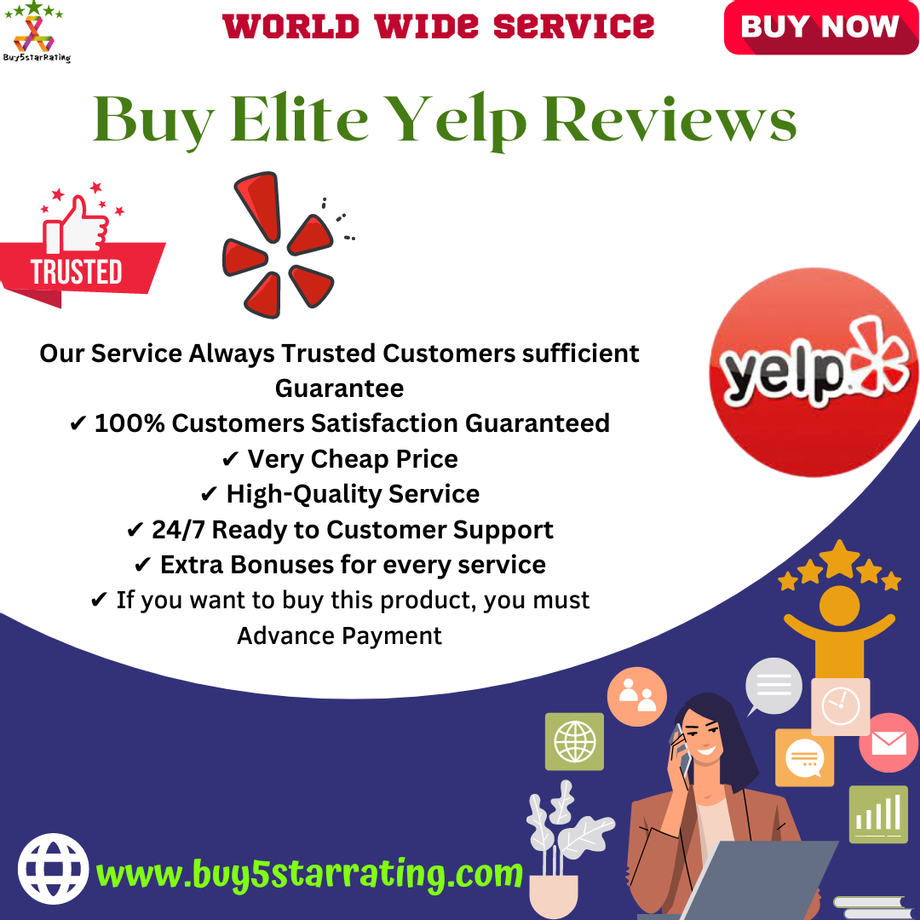 Buy Elite Yelp Reviews. Yelp developed an especial team only… by