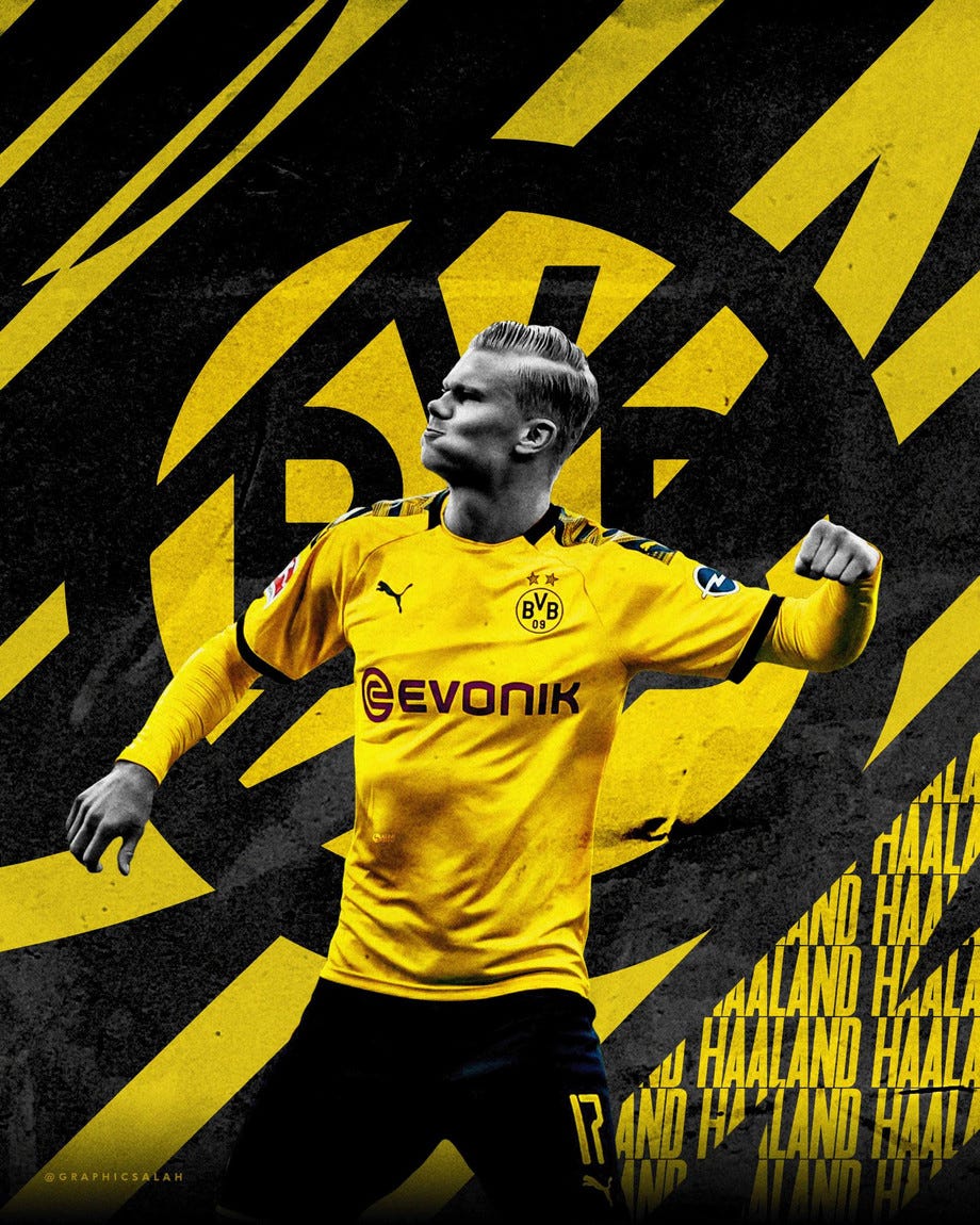 Erling Haaland Wallpaper Capturing the Football Phenomenon by(07)