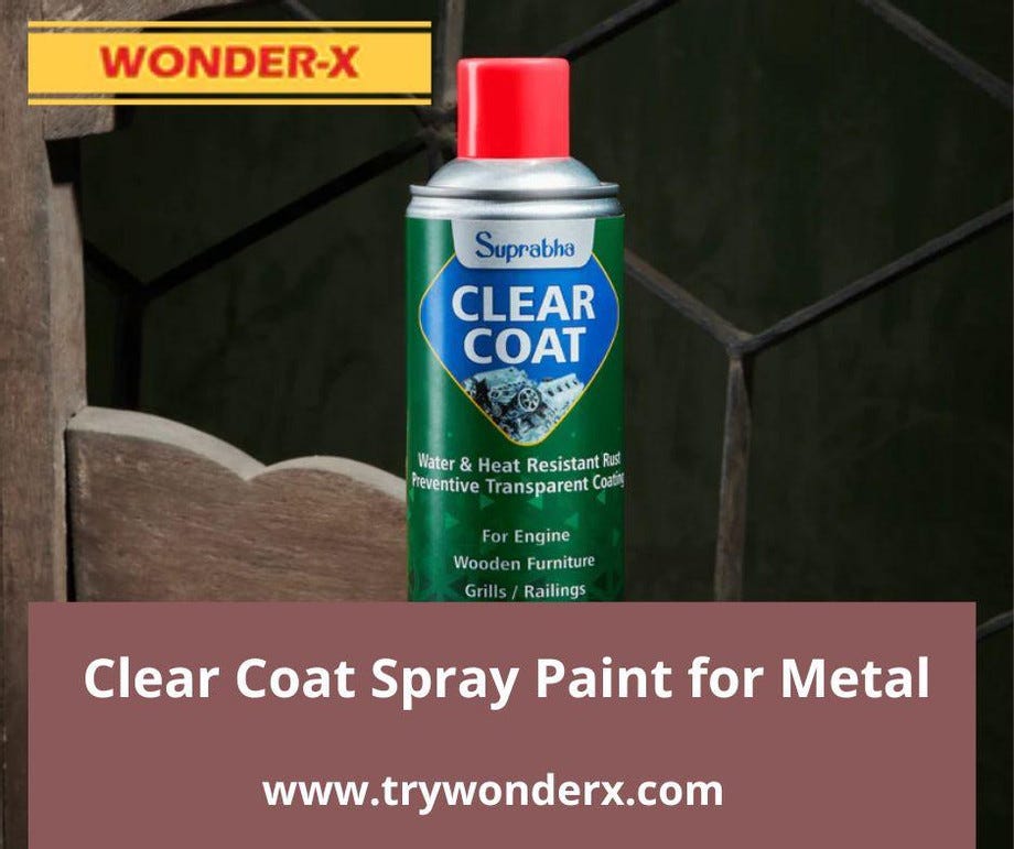 How long should you wait to put a clear coat over spray paint?, by  Trywonderx