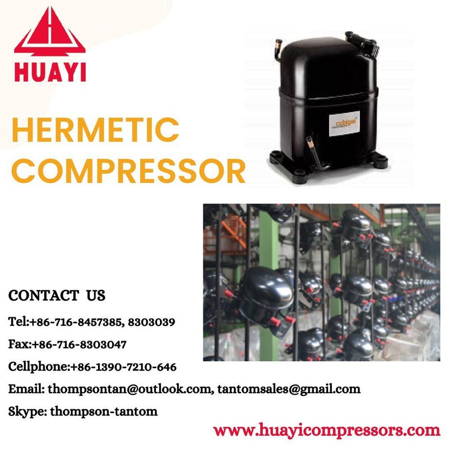 Unlock the Power of Efficiency with Hermetic Compressors by Huayi