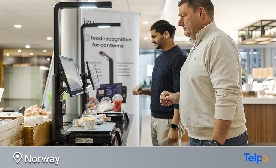 How a Norwegian Canteen Replaced Manual Checkout with Food Recognition AI Using Telpo C50