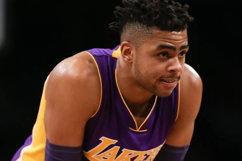 D'Angelo Russell feels just fine that the Lakers traded him to the