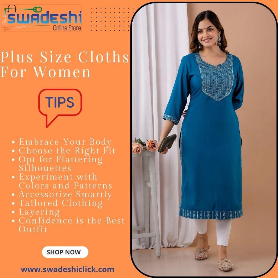 Plus-Size Kurtis: Where Comfort Meets Bold Fashion Statements