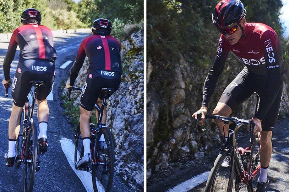 Team INEOS y Castelli revelan nuevo kit de carrera
