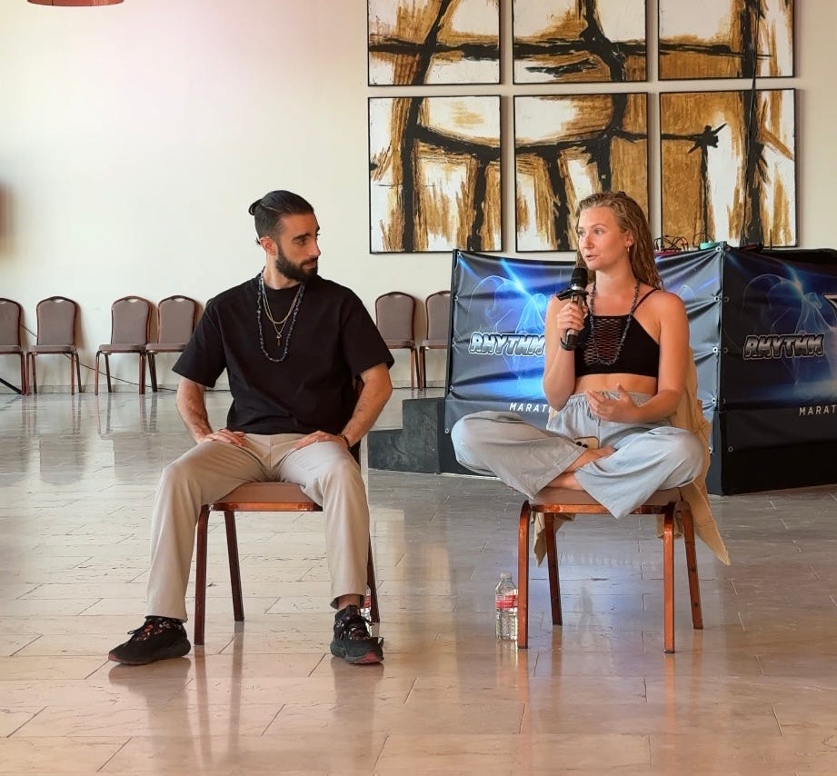Jesus & Andrea’s workshop on “Boundaries and Feelings as tools”