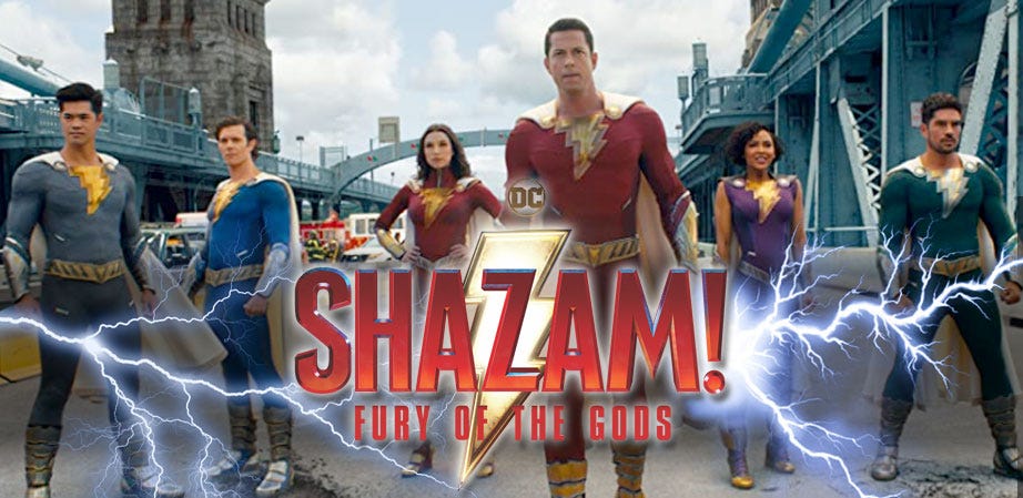 MOVIE REVIEW: Shazam 2: Fury of the Gods (2023), by Shaun Watson