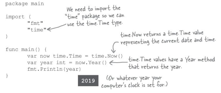 Learn Go with Head First Go. Chapter 2. which code runs next… | by ...