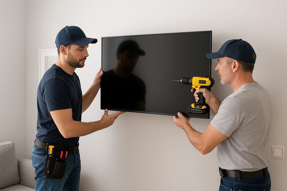 The Difference Between a Handyman and a Mounting Expert