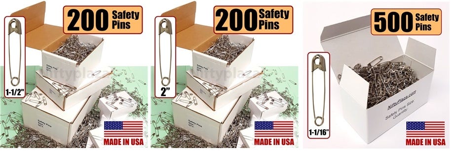 7 Most Exciting Benefits of Having Safety Pins, by Discounted Price