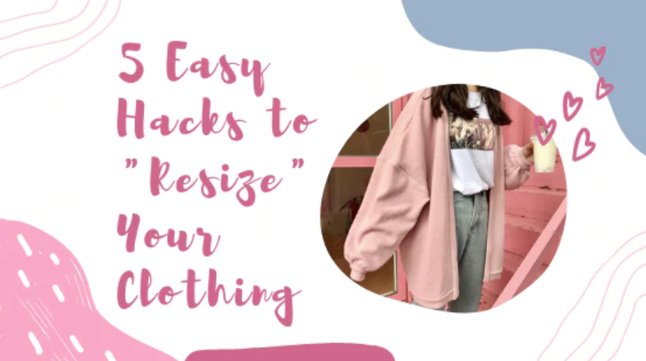 How to Resize your Clothing!. Disaster can be averted with these easy