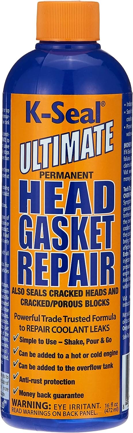  Head Gasket Sealer for 8 Cylinder Engines - Steel Seal :  Automotive