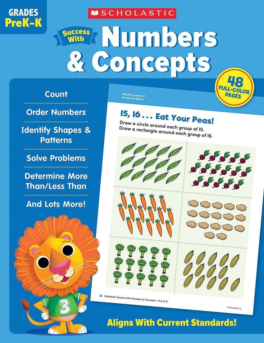 [EPUB[BEST]} Scholastic Success with Numbers &amp; Concepts Workbook Scholastic Success Grades Prek ...