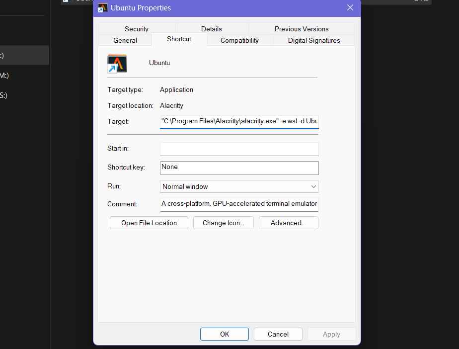 Ubuntu shortcut — screenshot by author