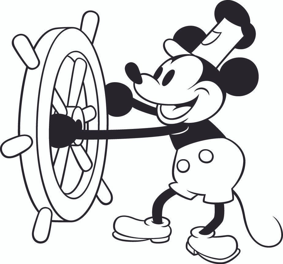 Mickey Mouse public domain rmlbd Medium