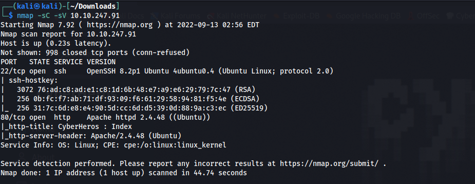 [Linux][Easy] [THM] CyberHeroes WriteUp - Christopher Lia - Medium