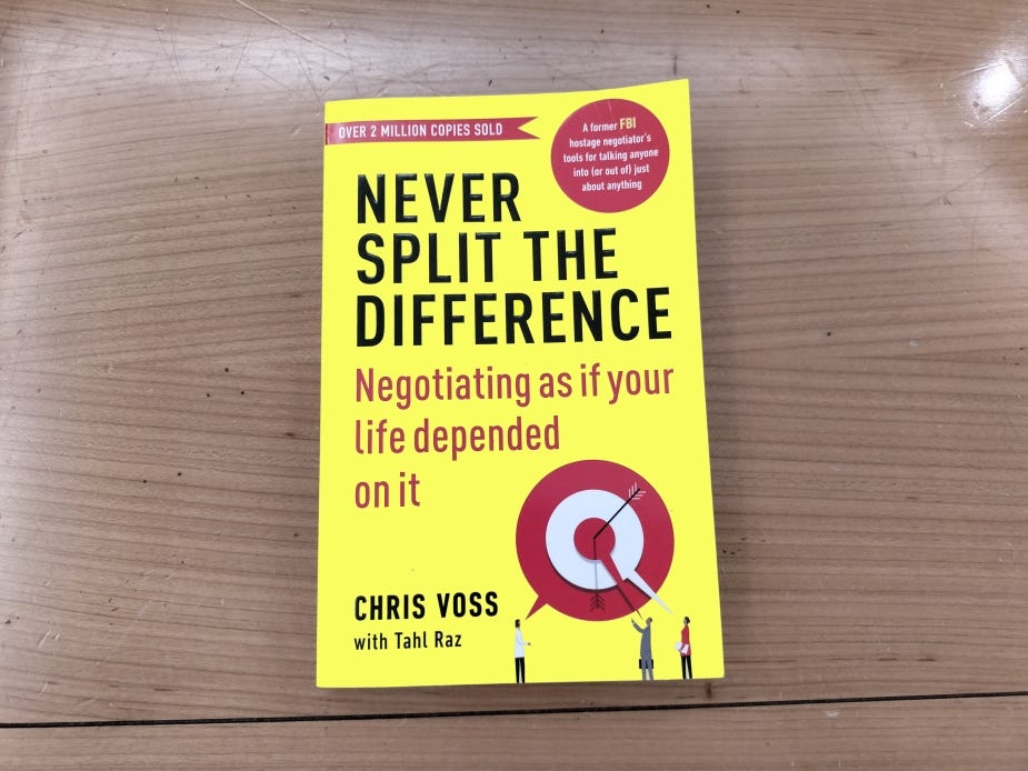 Never Split the Difference: Negotiating Contracts