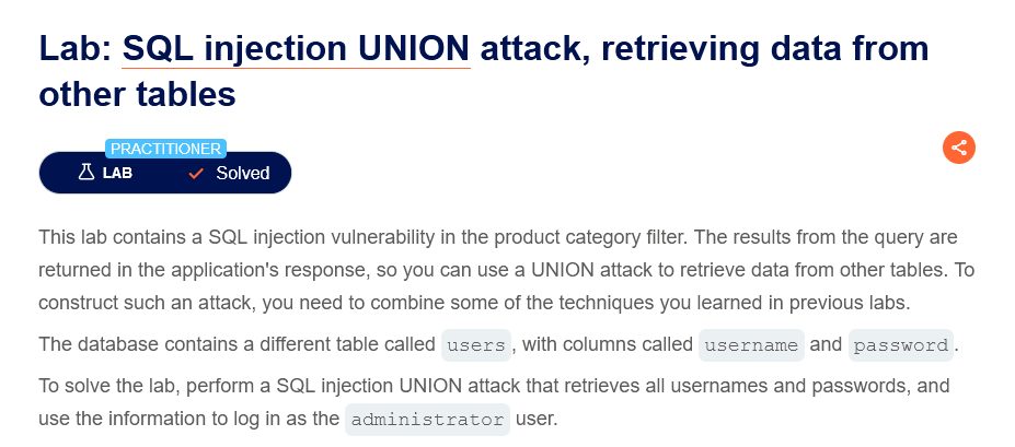 SQL INJECTION UNION ATTACK. This blog will provide an exploration… | by ...