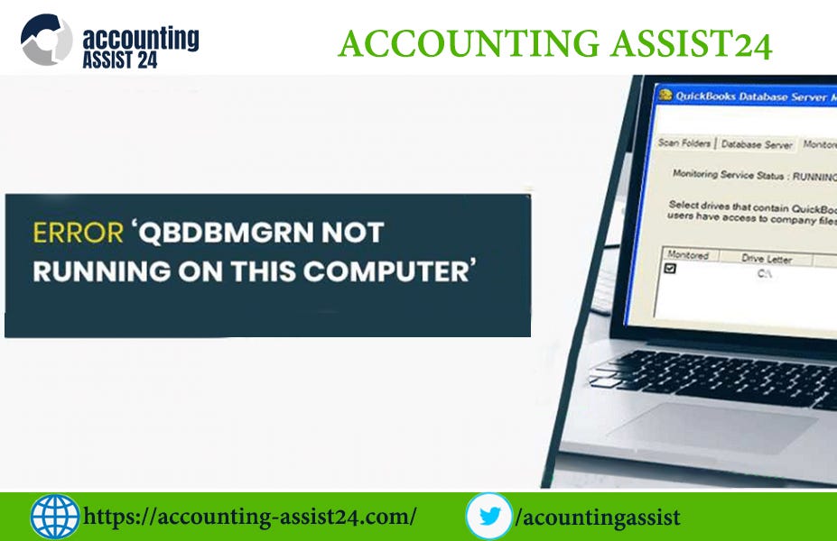 QuickBooks Database Server Manager Not Working on This Computer What
