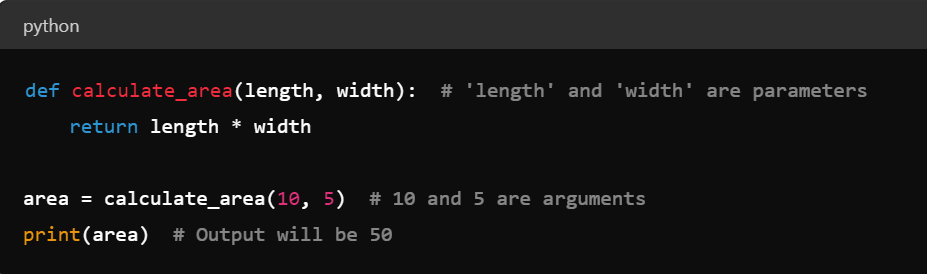 Difference between Argument and Parameter in Python Programming ...