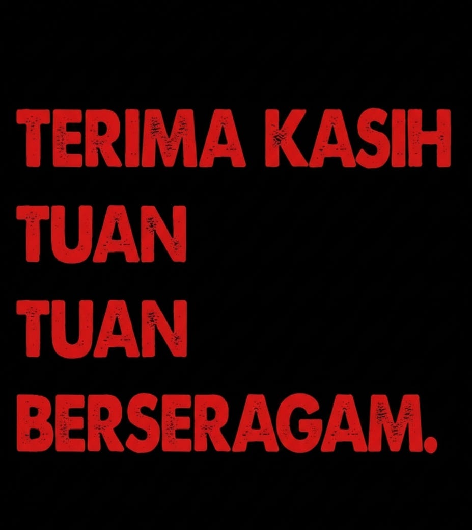 Terima Kasih Telah Menjaga Tidur Anak-Anak Kami (Selamanya)