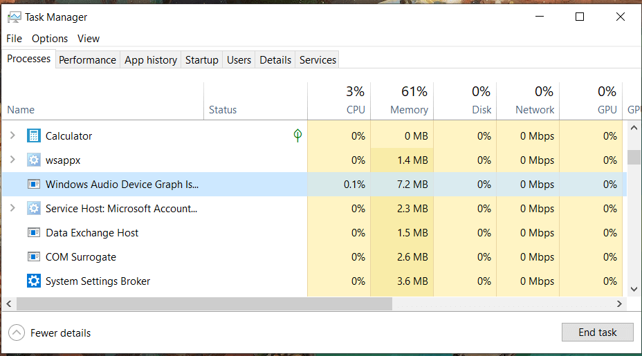 [FIXED] Windows Audio Device Graph Isolation high CPU usage by Abhi