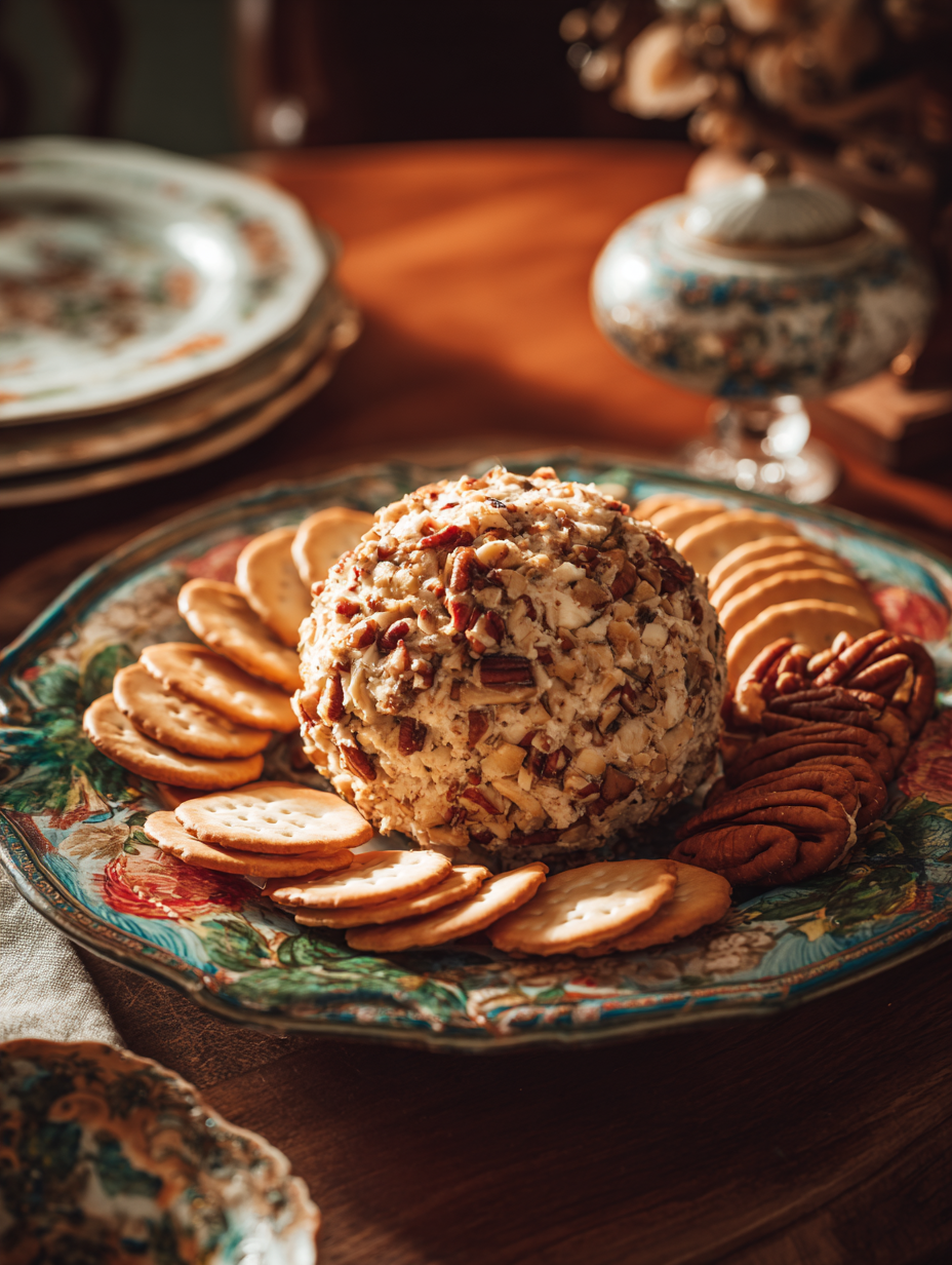 The cheese ball that brought the 90s snack table back to life and yes, it’s as good as it looks.