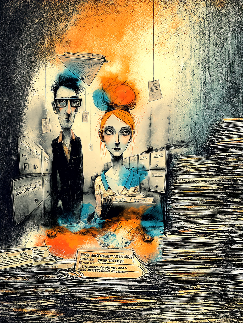 Creation by Mary Fiore, using Midjourney and Photoshop.
