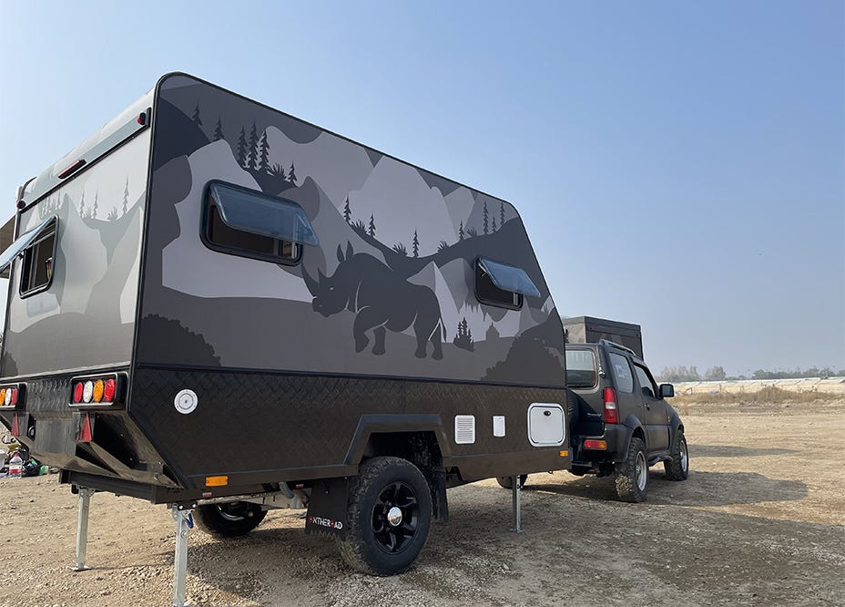 Difference Between Off road and Semi Off Road Caravans by guo Patrick